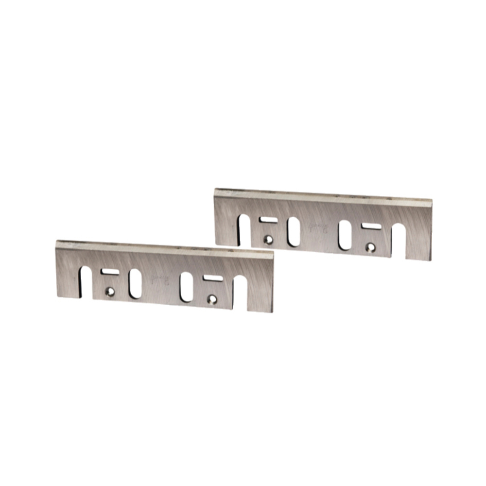 JEU DE FERS DE RABOT REAFFUTABLE MAKITA CARBURE 110MM -D-08822