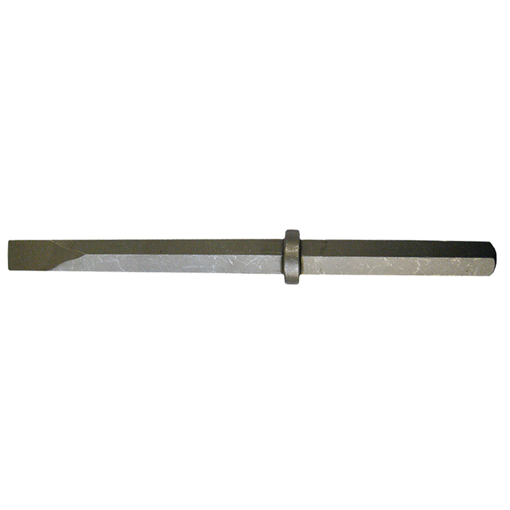 BURIN PLAT 28x410MM HEXA 28,6MM COLERETTE MAKITA - D17647