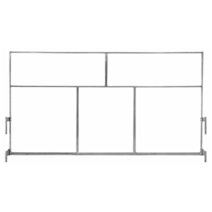 GARDE corps de montage 3.00m ALUMINIUM non permanent - TUBESCA COMABI - 04004010