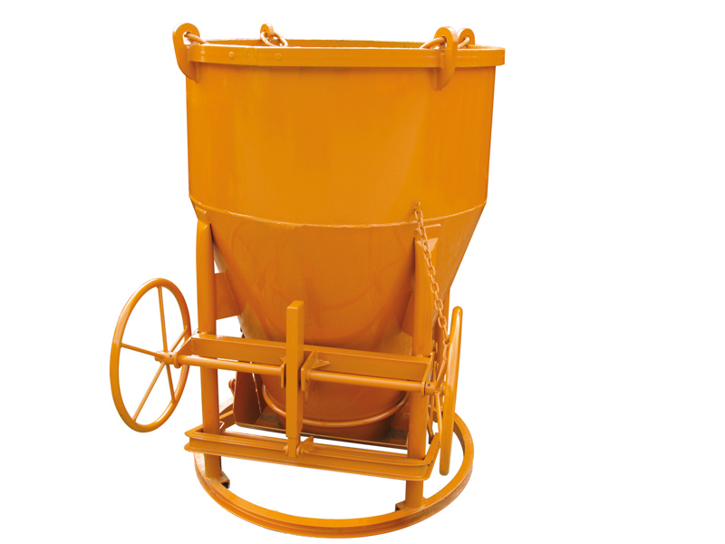 Benne à béton EICHINGER 1250 L cylindro-conique fond ouvrant -101213V