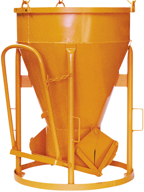 Benne à béton EICHINGER 200 L cylindro-conique à fond ouvrant-Mécanique sans volant-10132