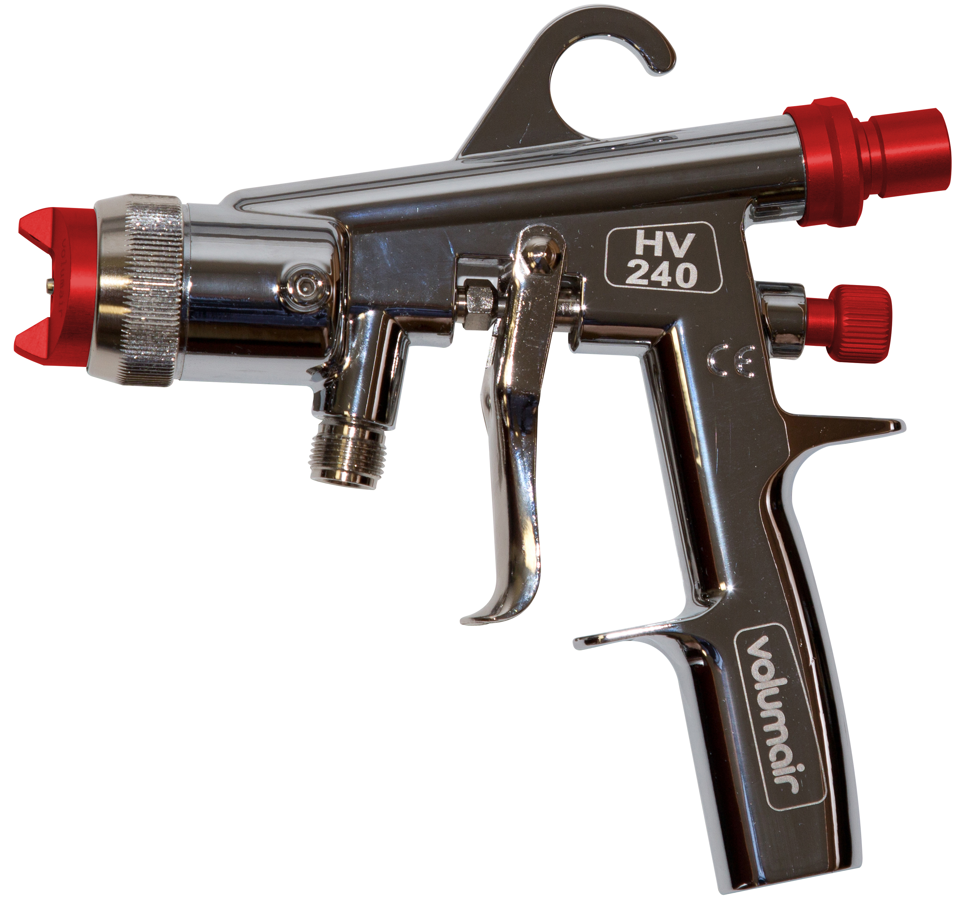 Pistolet peinture sans godet HV240 pour turbine EUROMAIR - 1000203