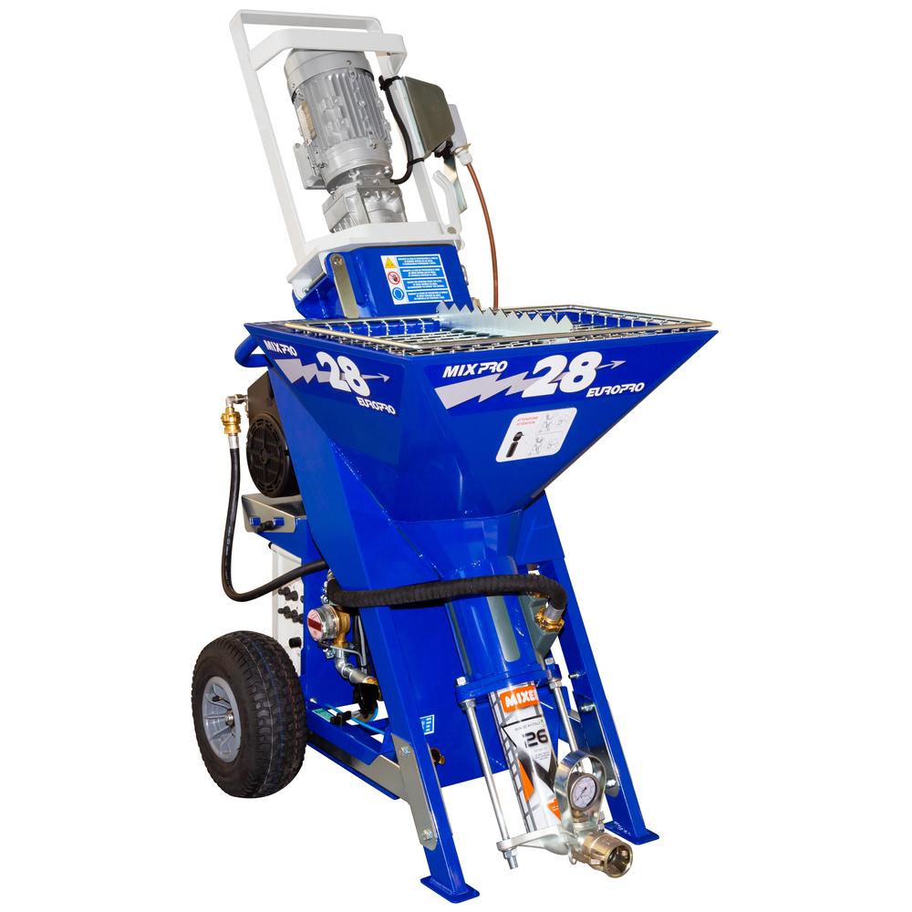 Machine à malaxage continu MIXPRO 28 - 2,2 kW Plâtre complète EUROMAIR - 30720