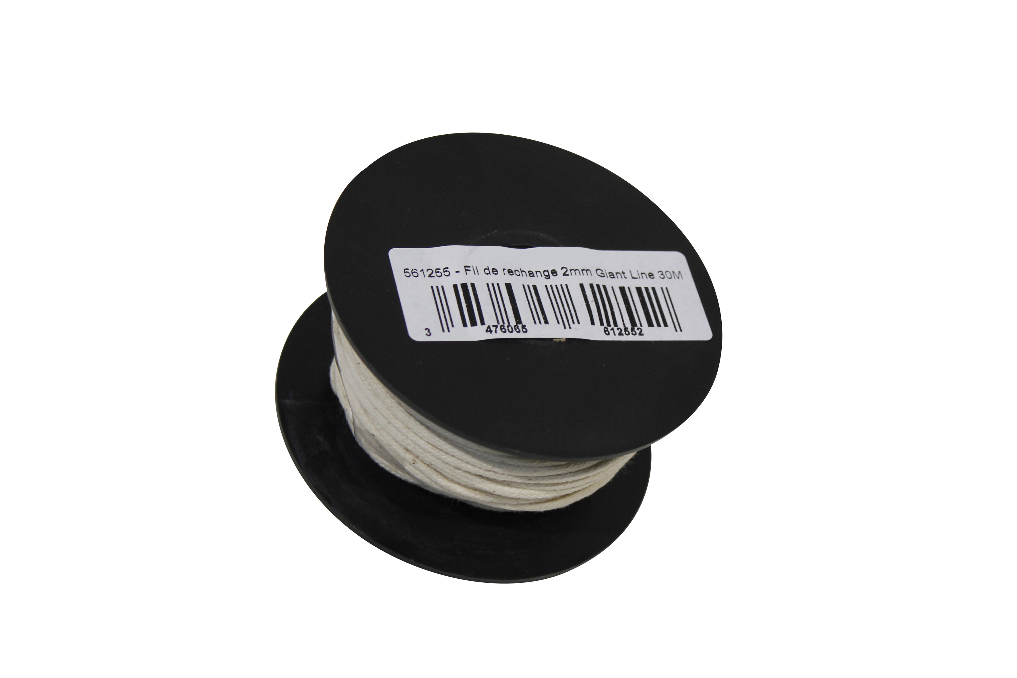 FIL DE RECHANGE diam 2 MM TRESSÉ POUR GIANT LINE 30 M - EDMA - 561255