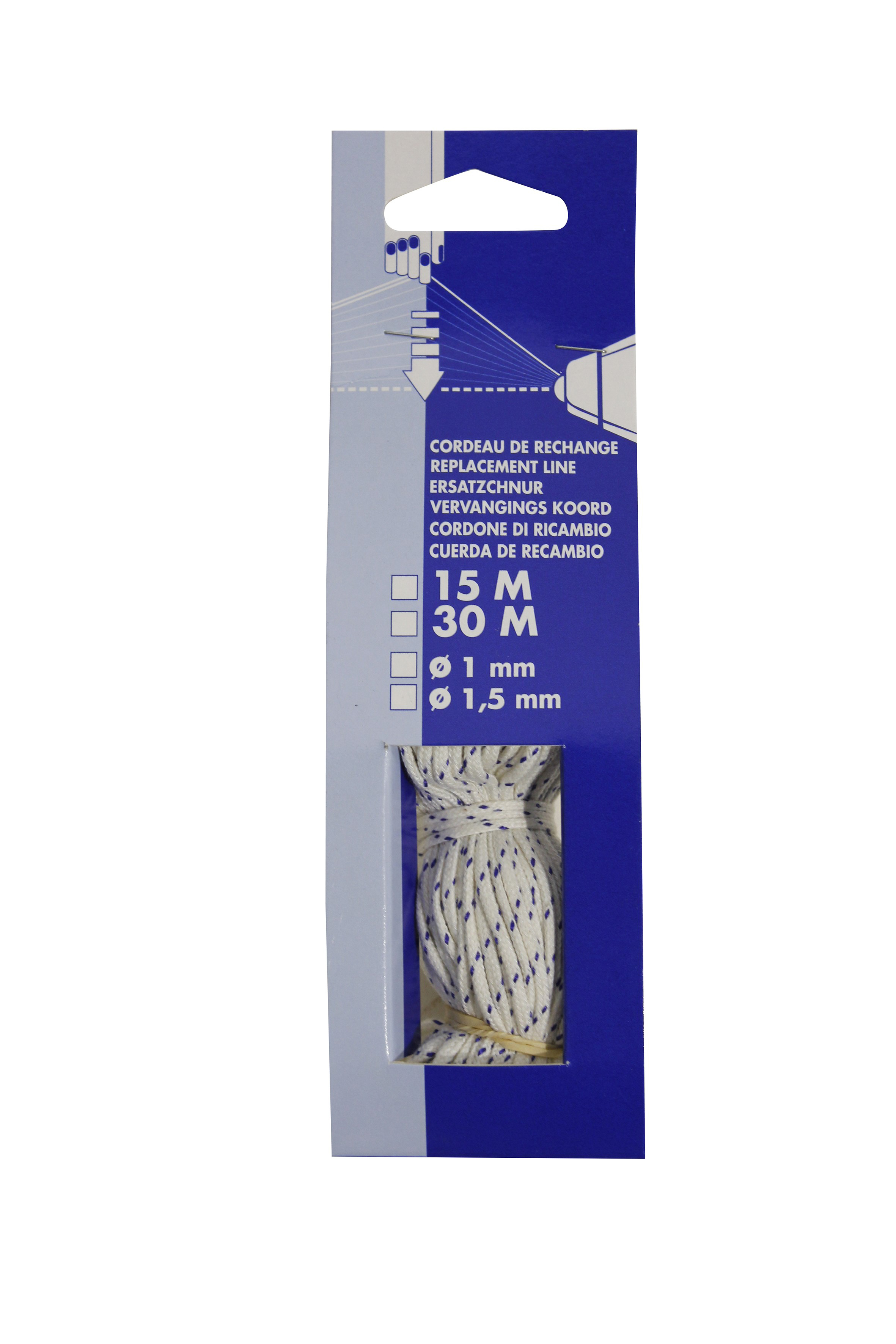FIL DE RECHANGE diam 1,5 MM TRESSÉ POUR ROOF LINE - EDMA - 564255