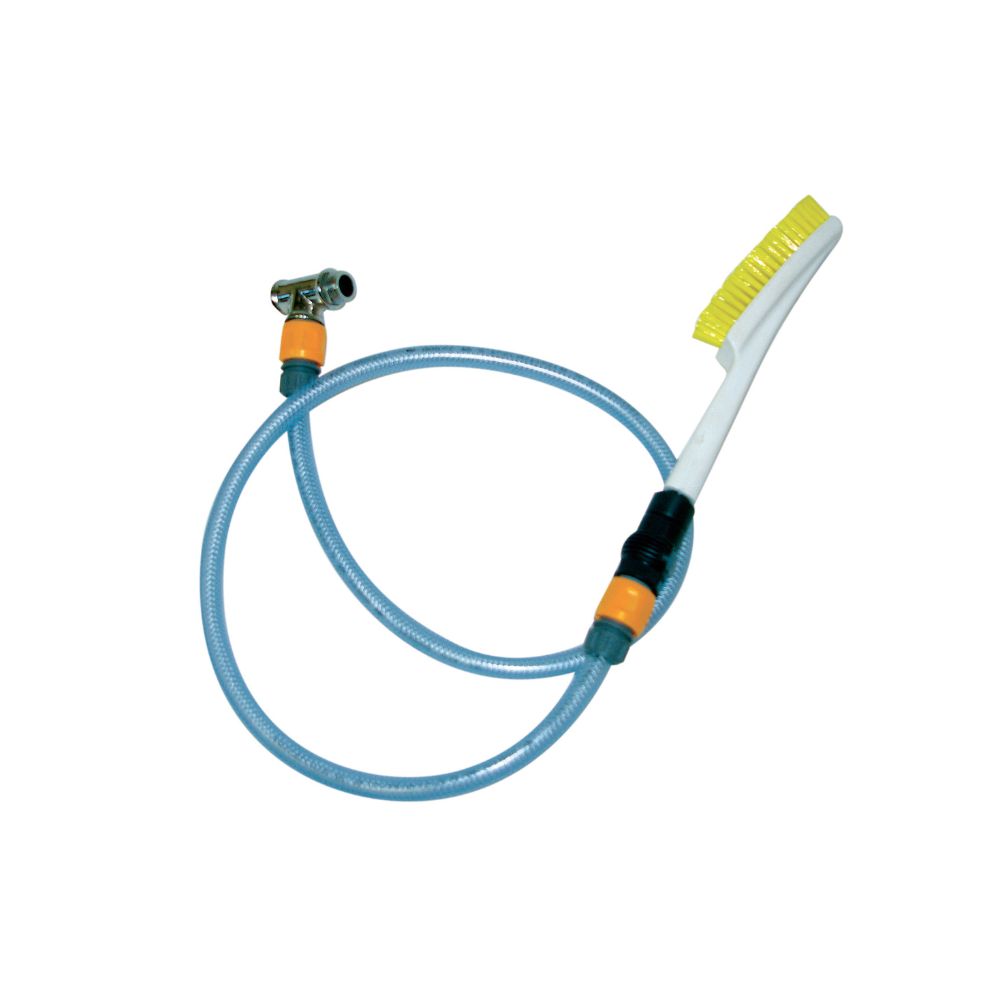 Brosse à circulation d'eau manuelle pour lave-bottes - ECODIS - AC1