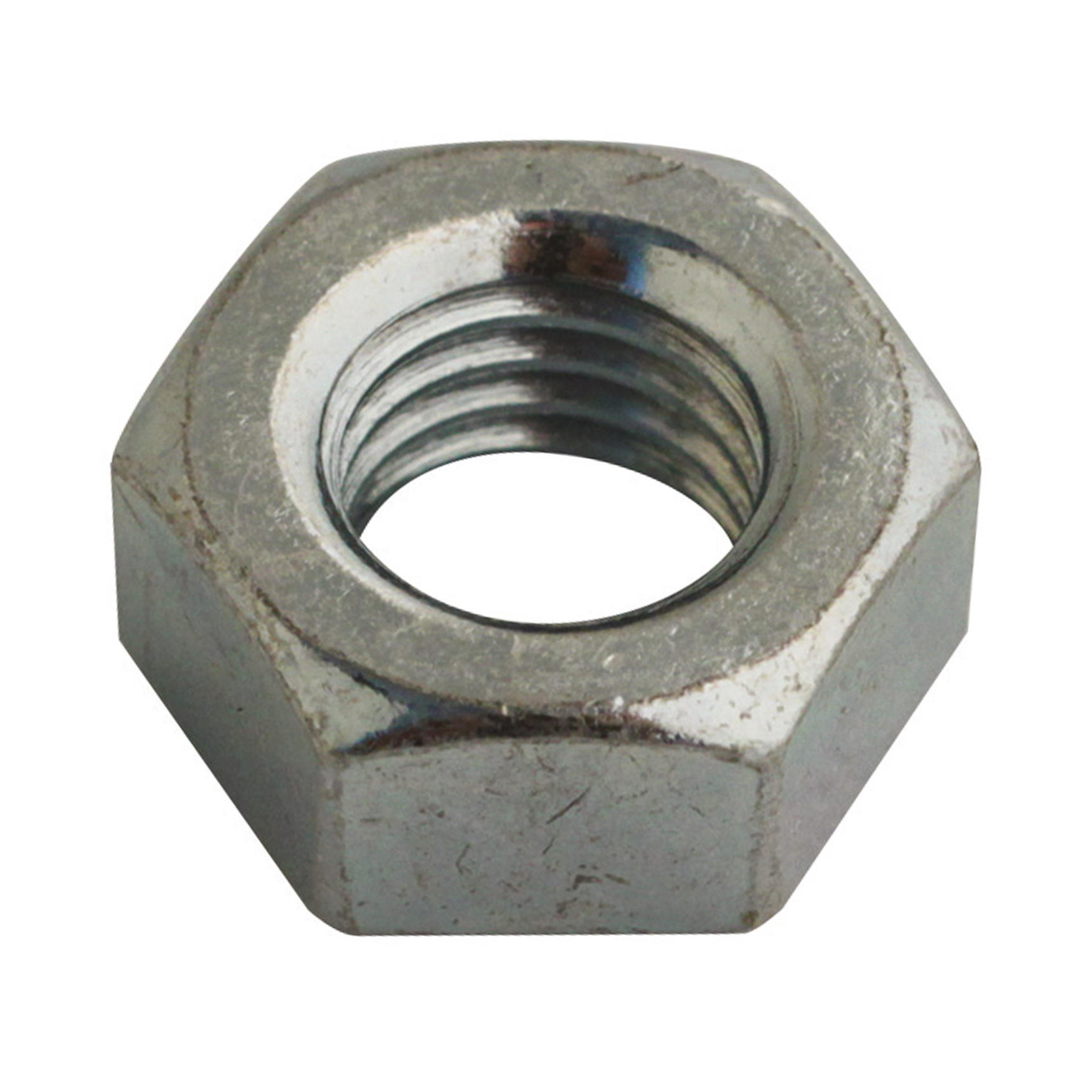 100 écrous hexagonal - acier zingué - M8 - SCELL-IT - E6PM08