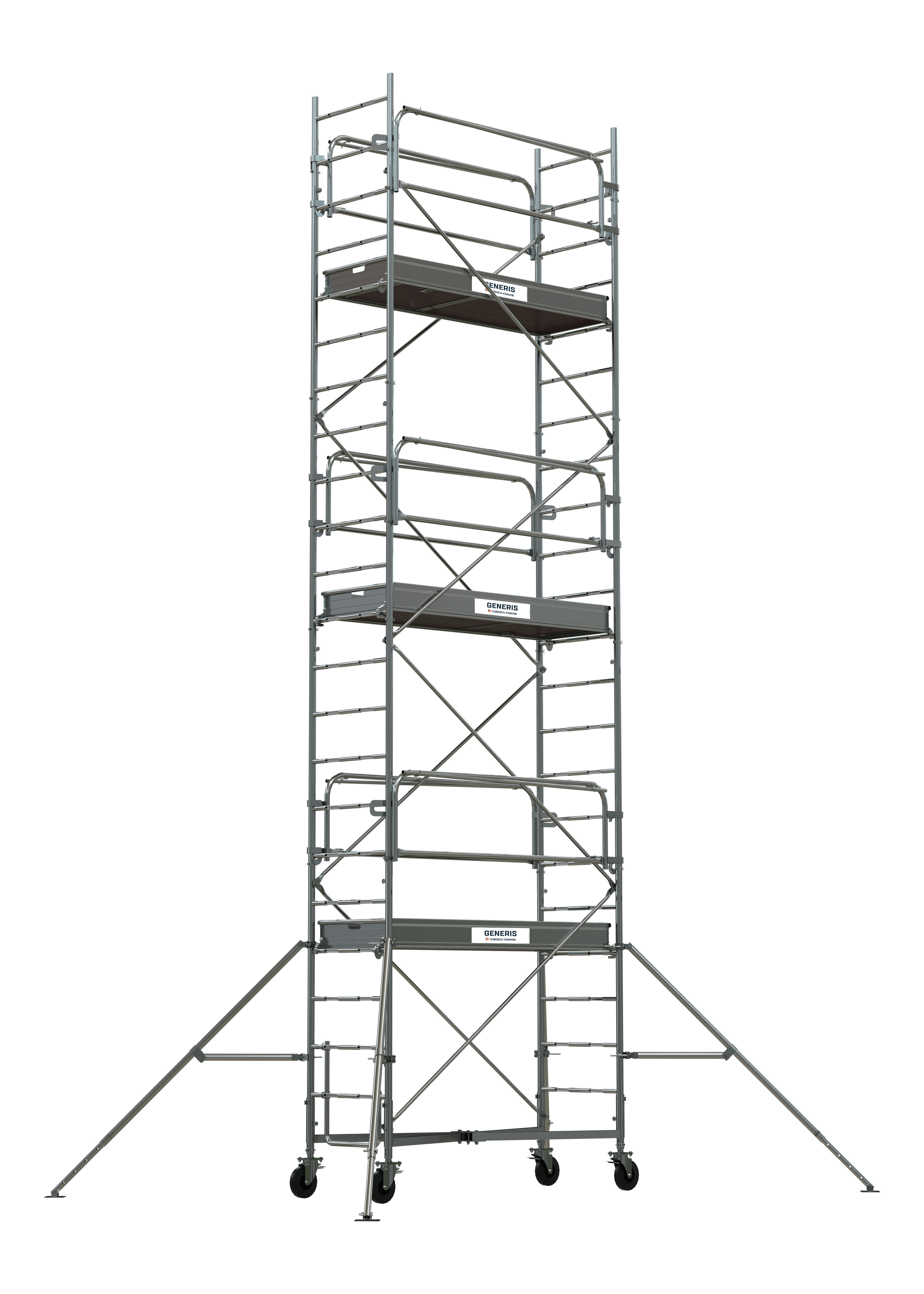ÉCHAFAUDAGE ROULANT GENERIS 750 - 13.49M - TUBESCA COMABI - 03012023