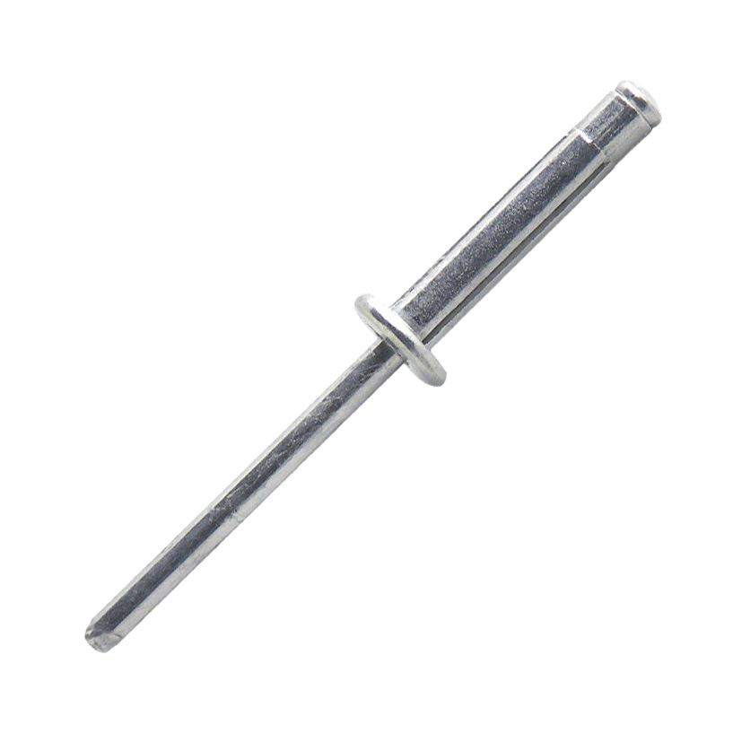 250 rivets étoilés à aluminium/aluminium à tête plate à Ø4x18,8mm - SCELL-IT - ED4018