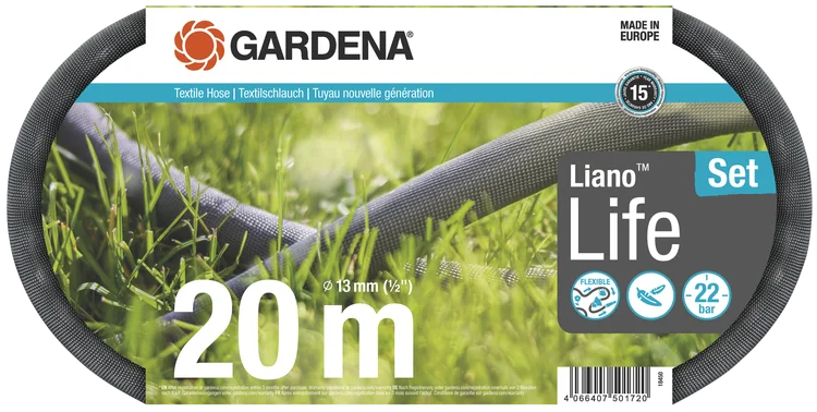 Kit tuyau Liano Life 20 m - GARDENA - 18450-20