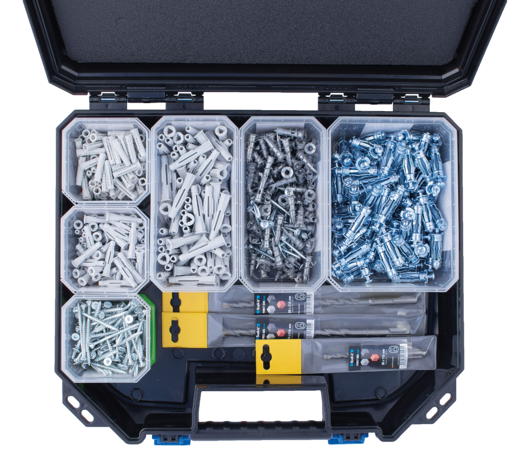 500 chevilles avec vis + 3 forets - SCELL-IT - EX-462969004