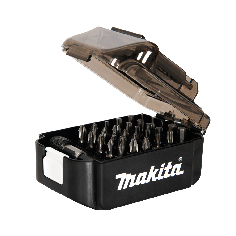 Coffret MAKITA batterie LXT 30 embouts + Porte-embout magnétique à verrouillage - E00016