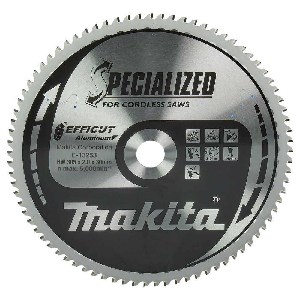 LAME CARB ALU EFFICUT 305X30MM 81D MAKITA - E13253