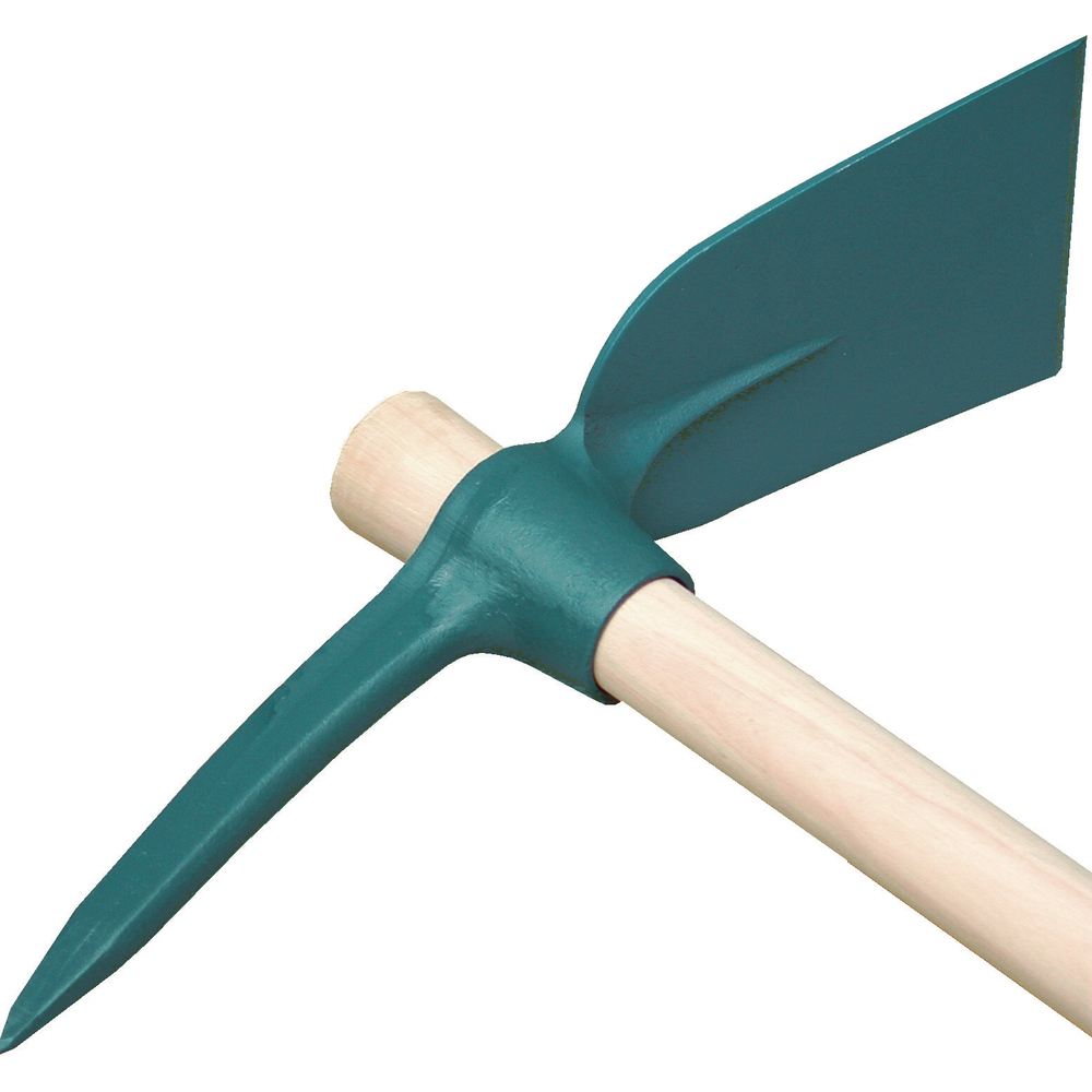 PIOCHE CANTONNIER OEIL ROND 1,4KG + MANCHE BOIS DIVERS 100 FORGES DE MAGNE - 213142