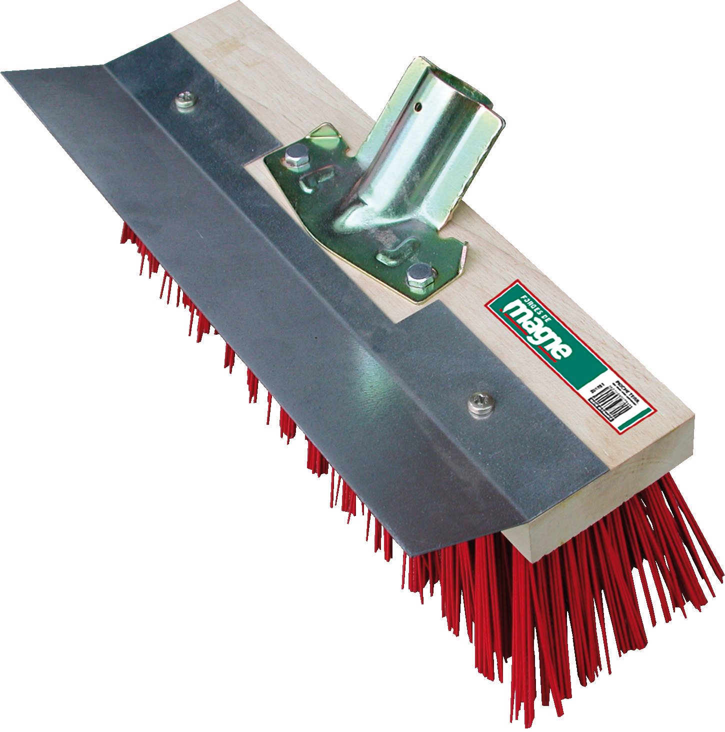 BALAI/RACLOIR DE CANTONNIER PVC 33CM DOUILLE METAL SANS MANCHE FORGES DE MAGNE - 384039