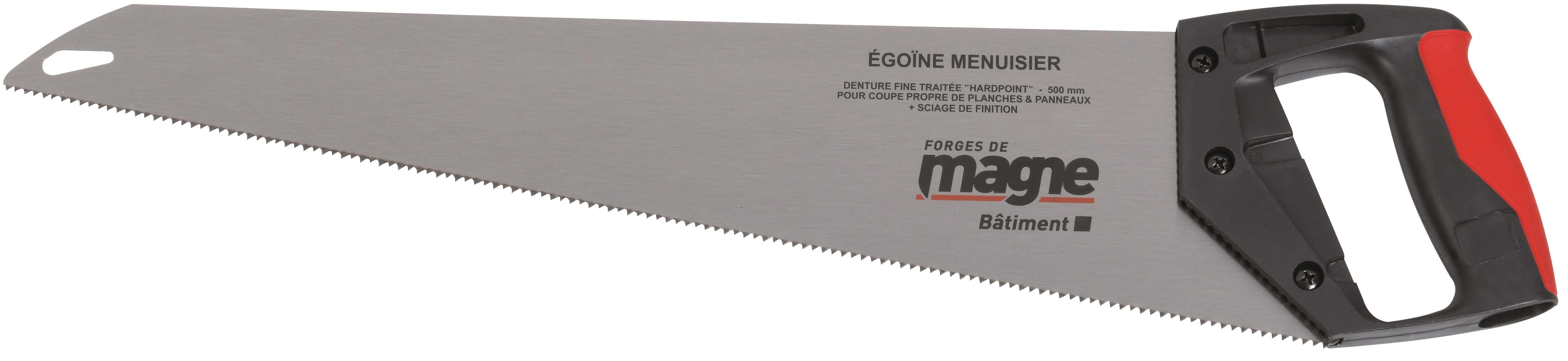 SCIE EGOINE DE MENUISIER 50CM DENTURE FINE POIGNÉE ERGO FORGES DE MAGNE - 385150