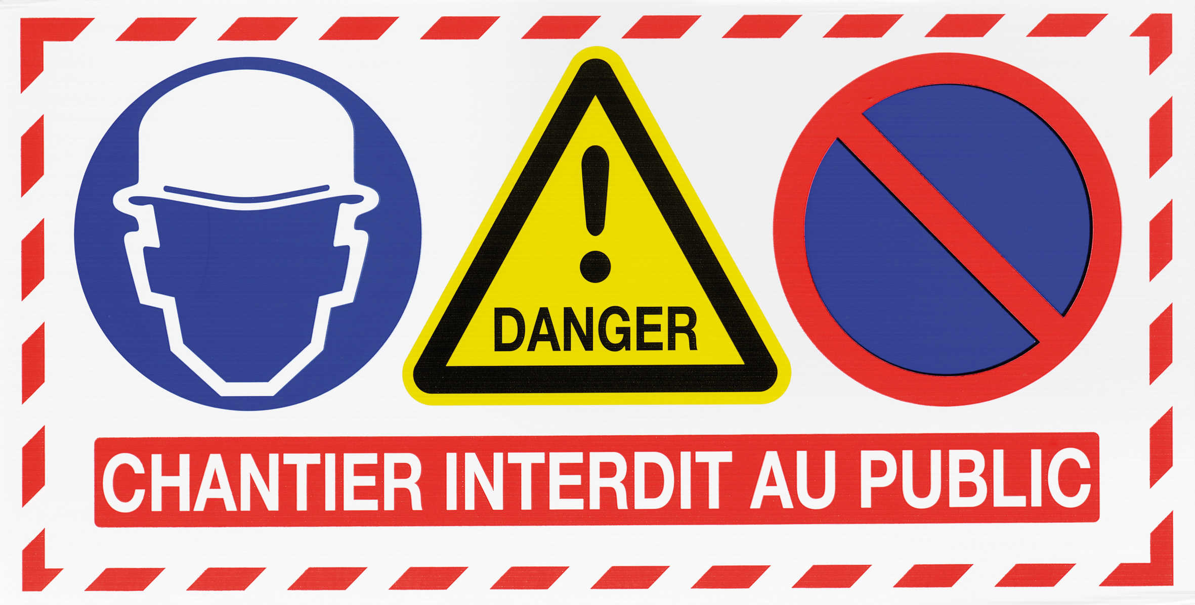 PANNEAU DE CHANTIER '4 EN 1' FORGES DE MAGNE - 387380