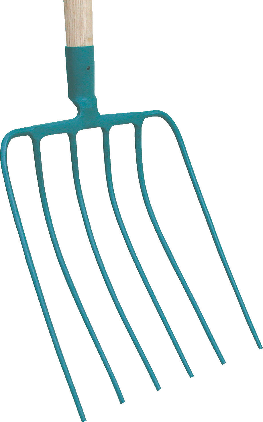 FOURCHE À BETTERAVES 6 DENTS SANS BOULE EMMANCHE POIGNEE METALLIQUE 100 FORGES DE MAGNE - 419262