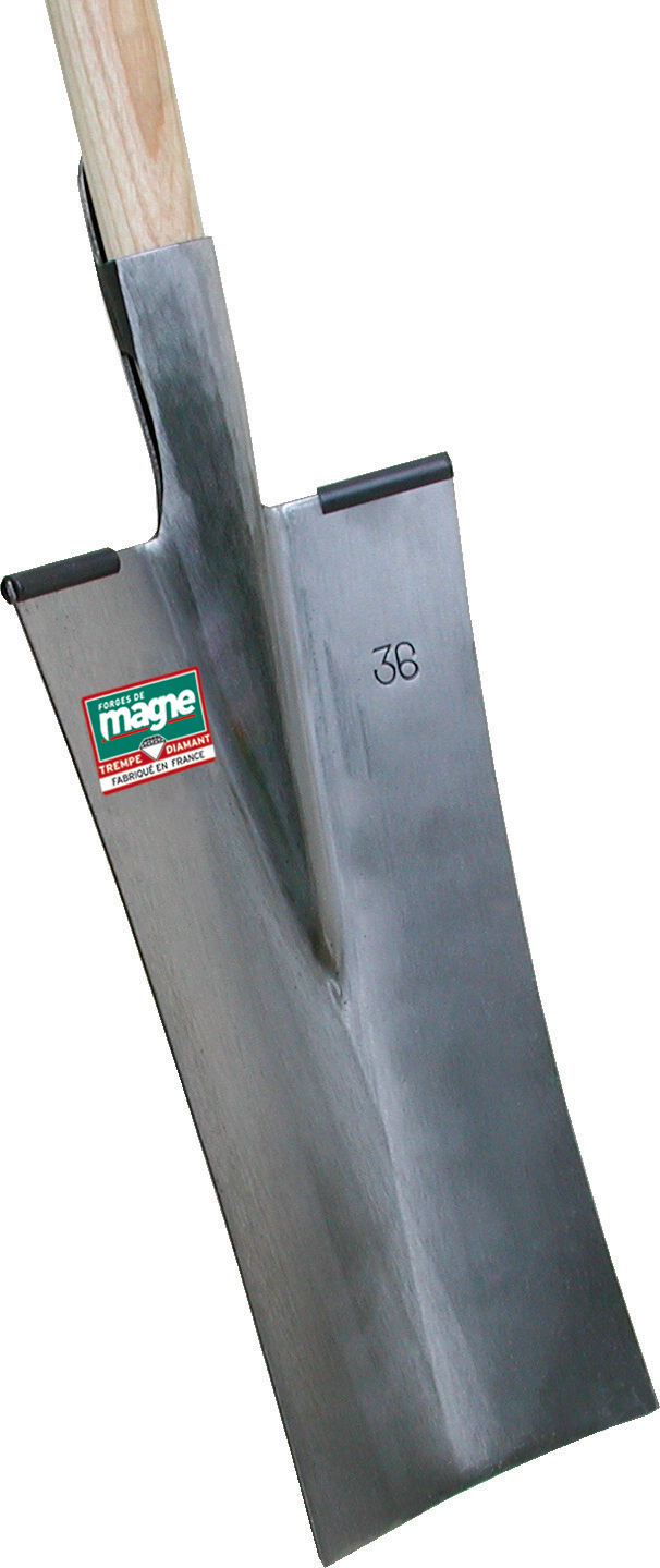 LOUCHET TERRASSIER TD 40CM POLI EMMANCHE POMME FIBRE FIBRERGO© FORGES DE MAGNE - 512404
