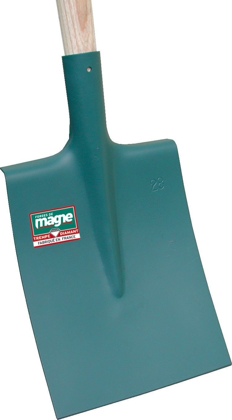 BECHE NANTES A REBORDS 28CM SANS MANCHE FORGES DE MAGNE - 533280