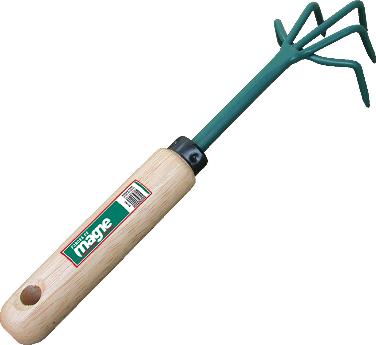 GRIFFE DE ROCAILLE 5 DENTS MANCHE BOIS FORGES DE MAGNE - 537655