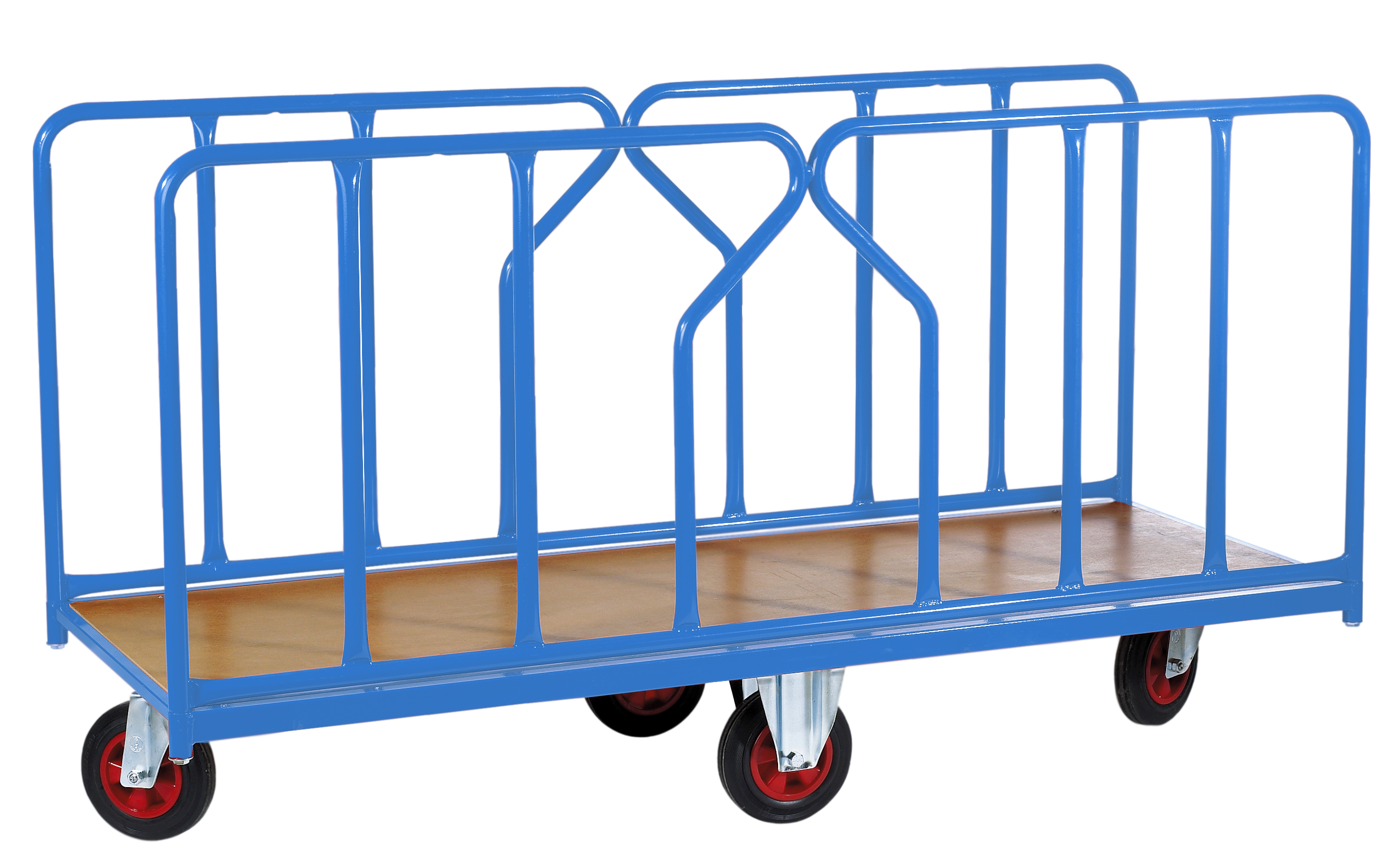 Chariot 500 kg 1800 x 800 mm 2 ridelles amovibles tube FIMM - 800005343