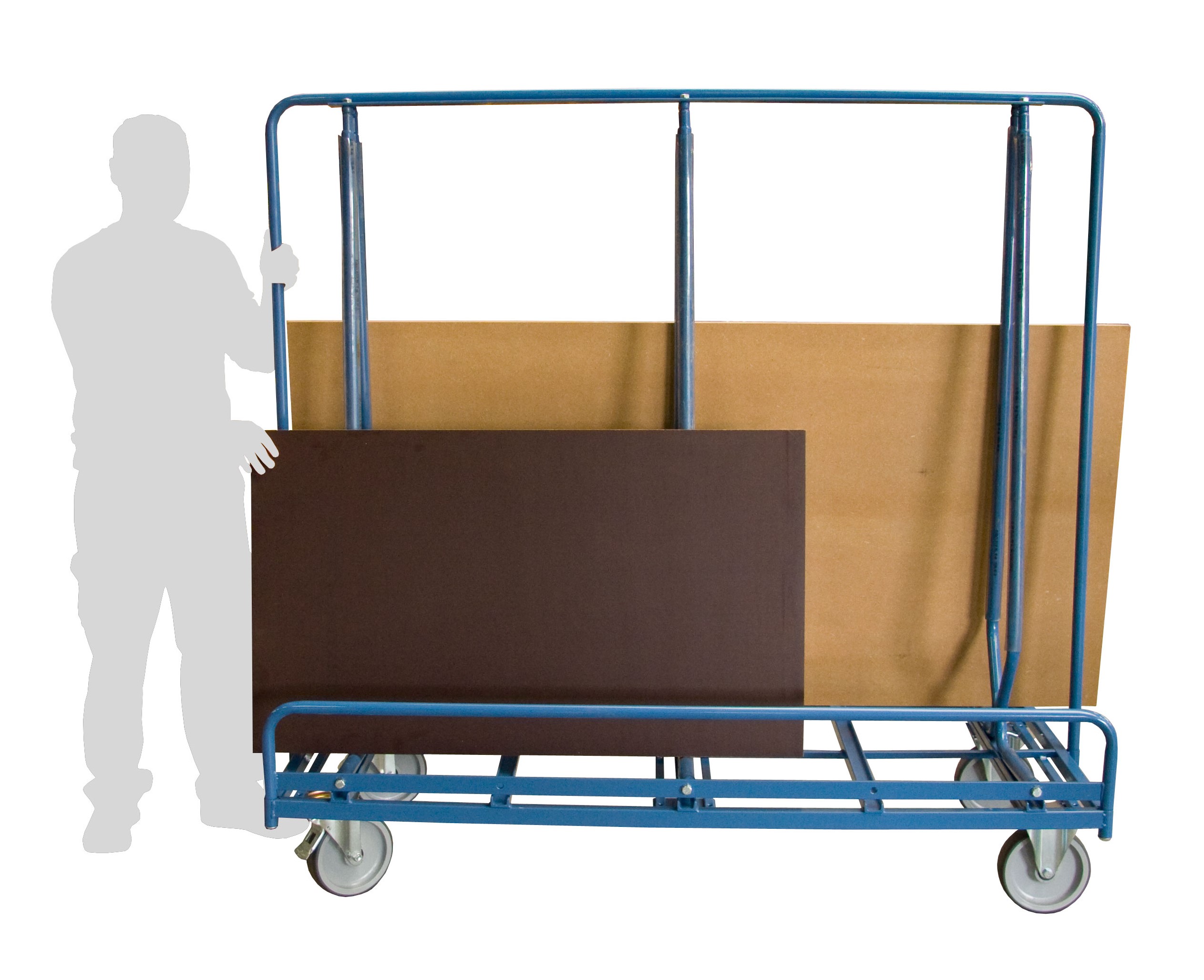Chariot porte-baies 600 kg chargement 2 côtés FIMM - 800007296