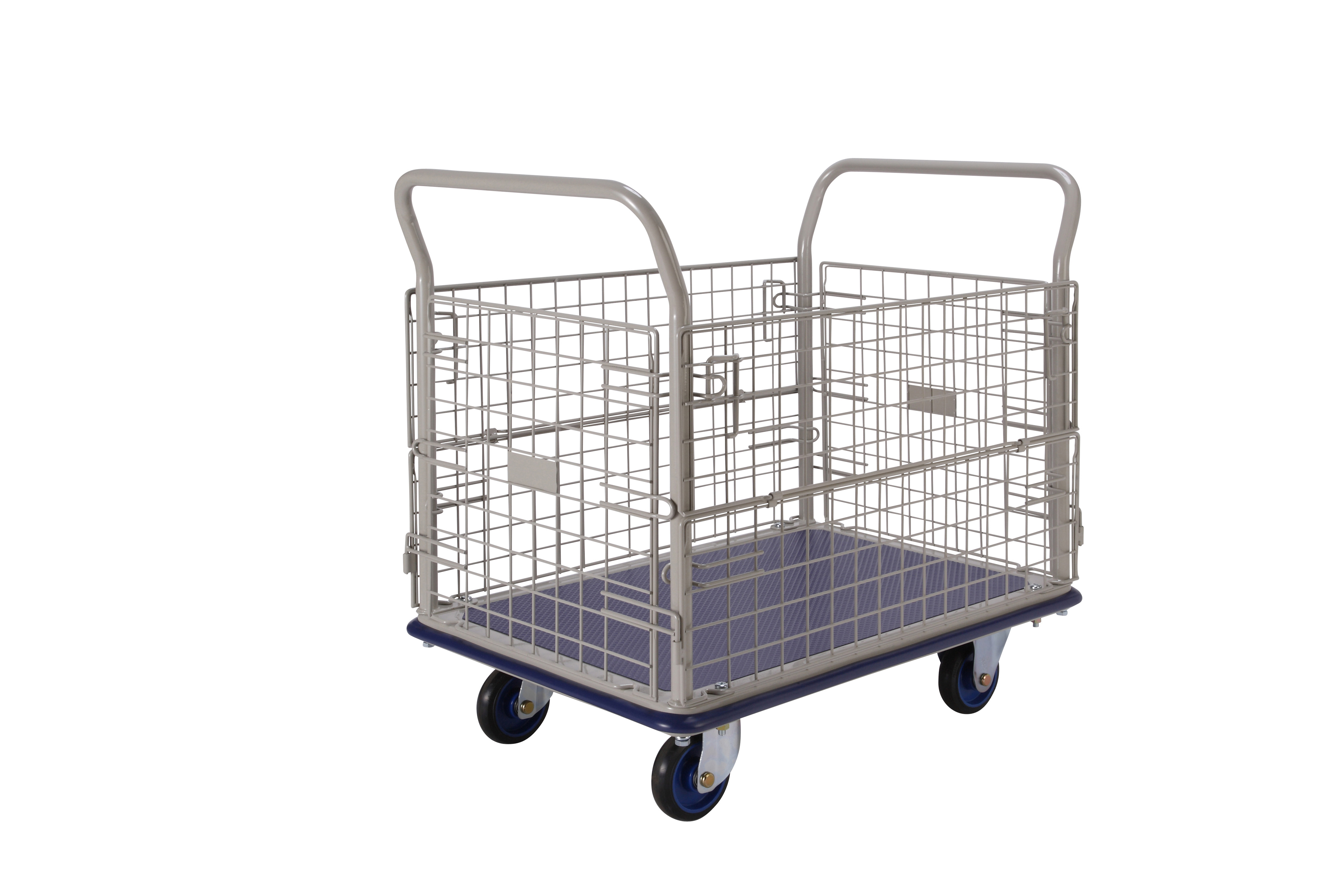 Chariot à dossiers et ridelles grillagés 400 kg FIMM - 805007285