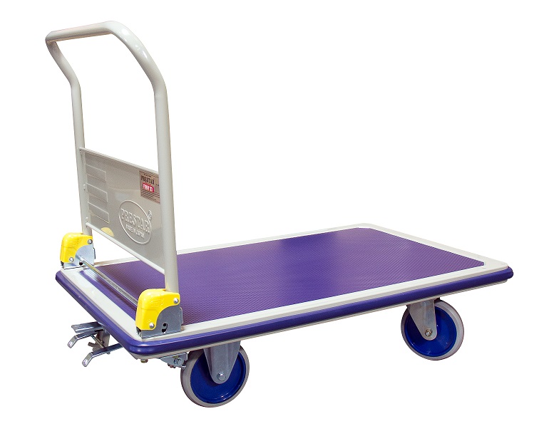 Chariot 500 kg 1240 x 790 mm avec frein dossier repliable FIMM - 805007348