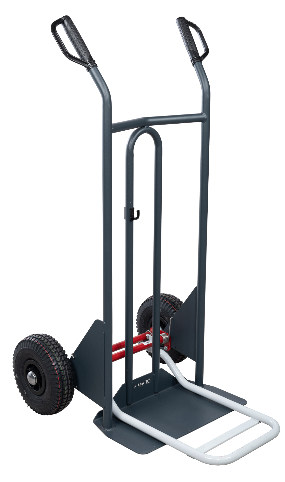 Diable à poignées à garde bavette repliable roues gonflées - DBA 350 kg - 810302121