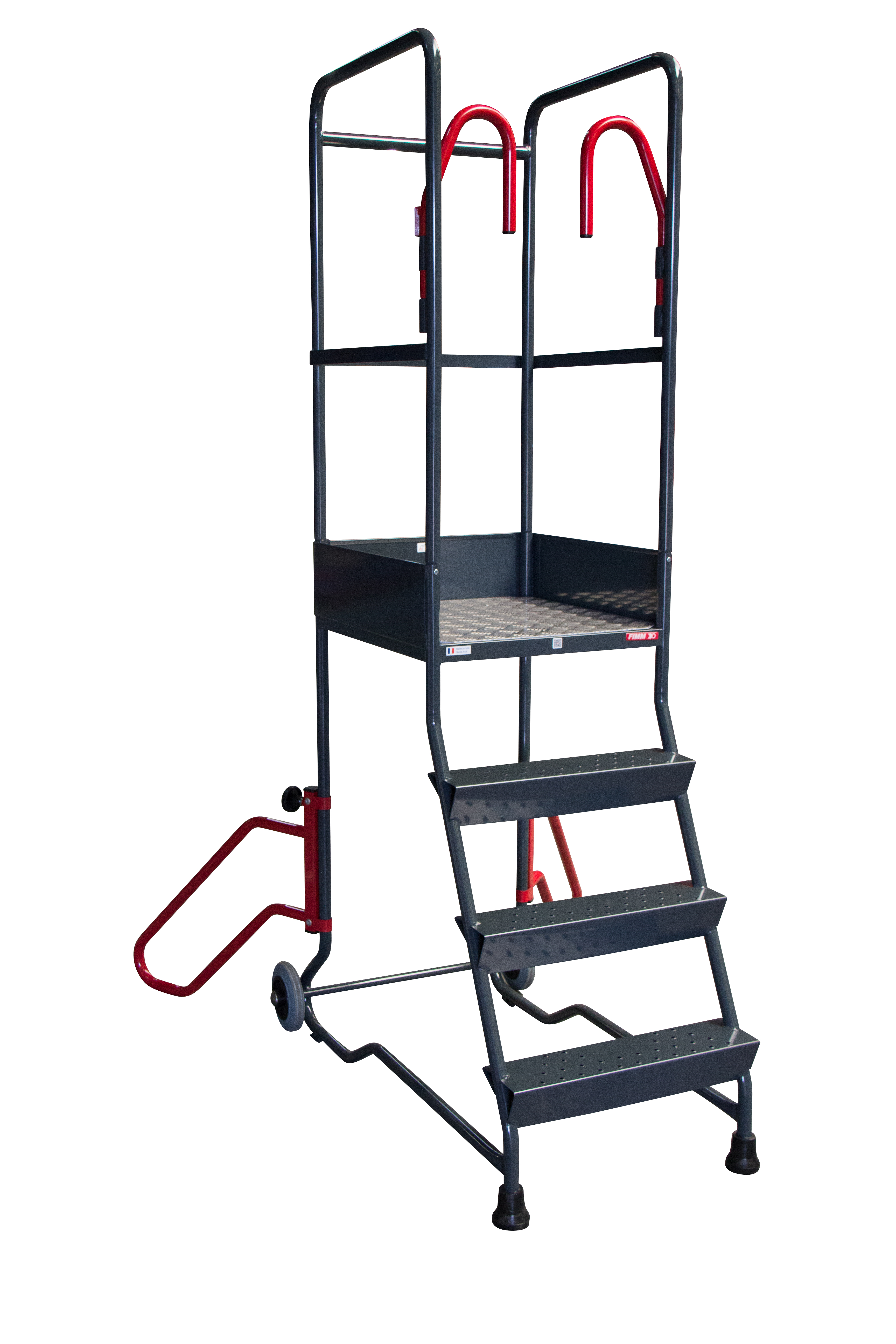 Plateforme de travail 150 kg acier 4 marches FIMM - 830006975