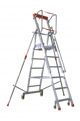 Plateforme alu repliable 150kg 4 marches - FIMM - 835007681