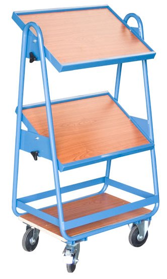Servante plateau inclinable 3 plateaux bois 600 x 400 mm FIMM - 880006498