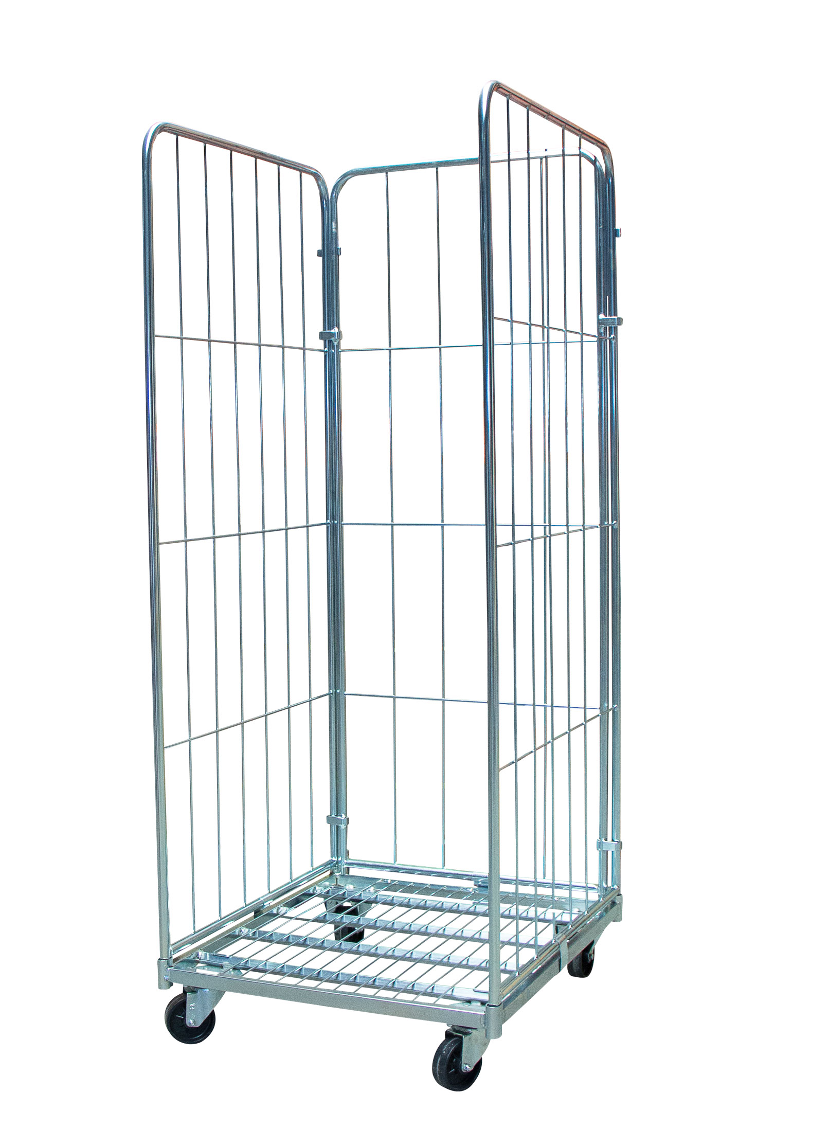Roll conteneur 3 ridelles 720 x 800 x 1800 mm CU 400 kg FIMM - 885006617