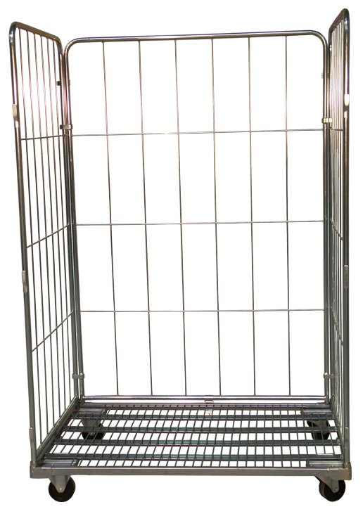 Roll conteneur 3 ridelles 1200 x 800 x 1800 mm CU 400 kg FIMM - 885006620