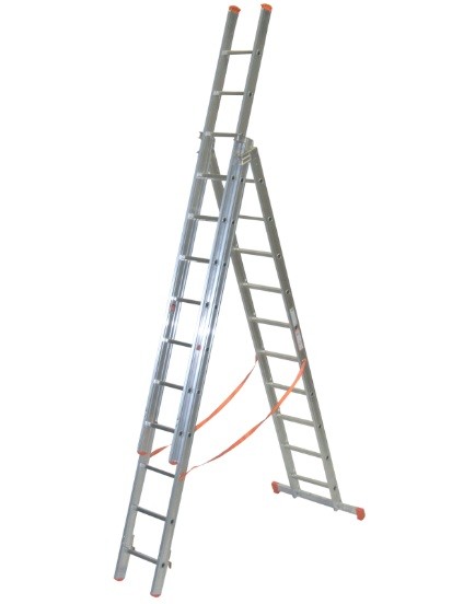 Echelle transformable FACAL PRO 3x10 haut. travail max. 8,70 m GENIA - G320-3