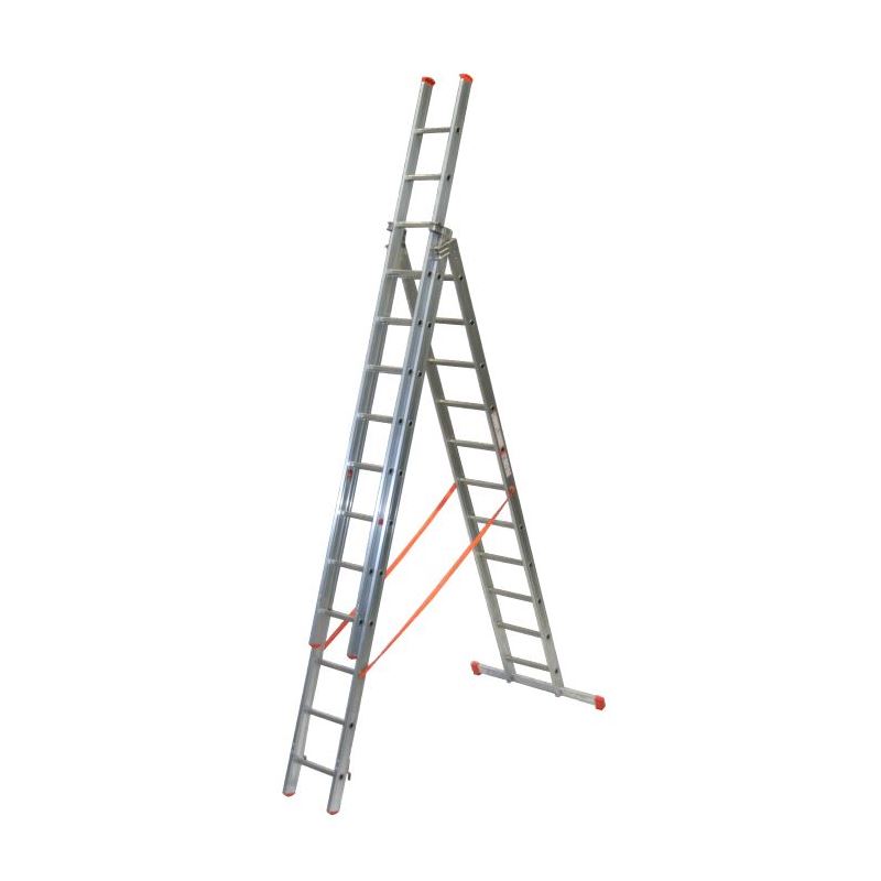 Echelle transformable FACAL PRO 3x11 haut. travail max. 9,24 m GENIA - G350-3