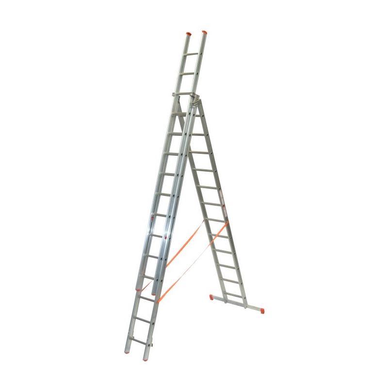 Echelle transformable FACAL PRO 3x12 haut. travail max. 9,8 m GENIA - G380-3