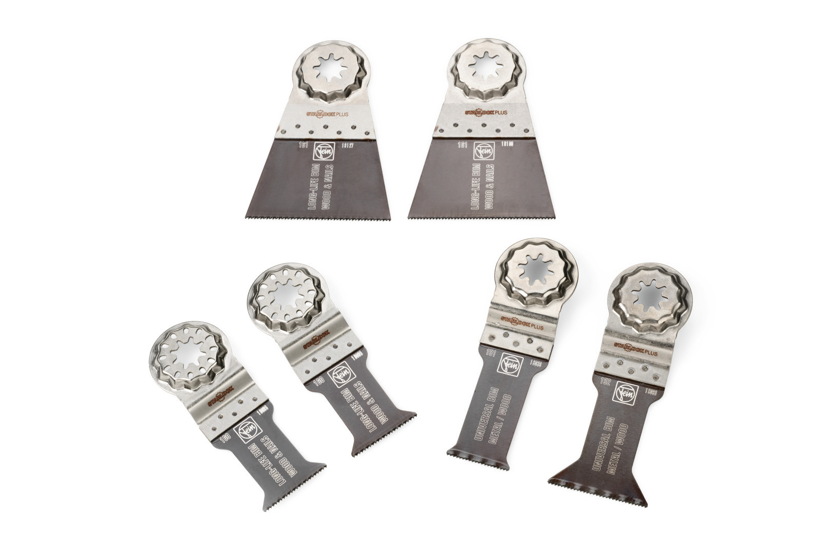 Pack de 6 lames sciage pour multimaster FEIN E-Cut StarlockPlus BOIS et METAL - 35222967030