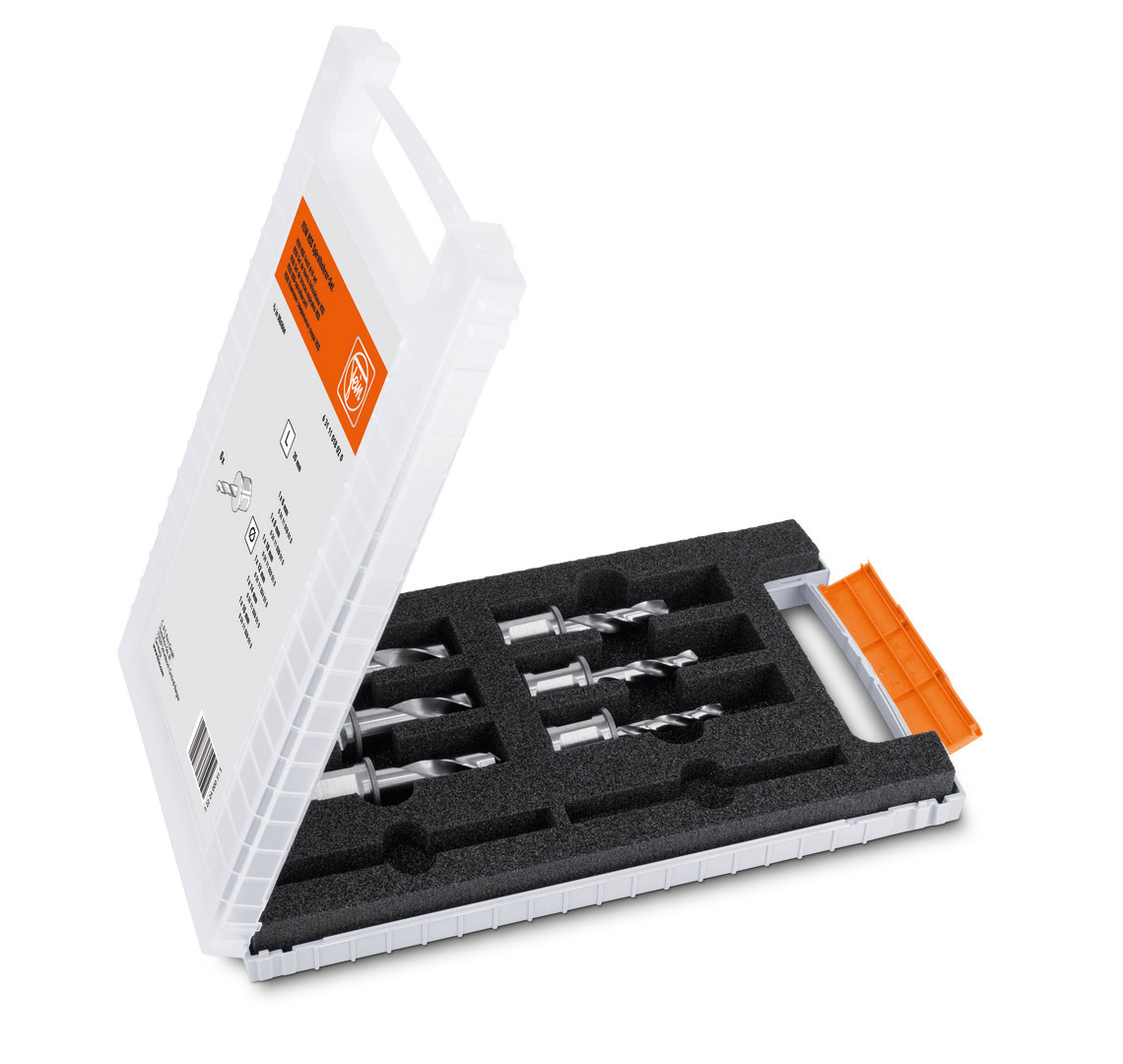 Set de forets hélicoïdaux HSS avec porte-outil Weldon 3/4 in FEIN - 63111018020