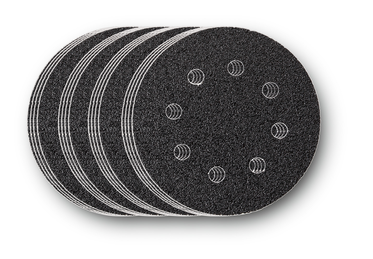 Set de feuilles abrasives Ø115mm - 4x Grain 40, 80, 120, 180 - Pack de 16 FEIN - 63717227010