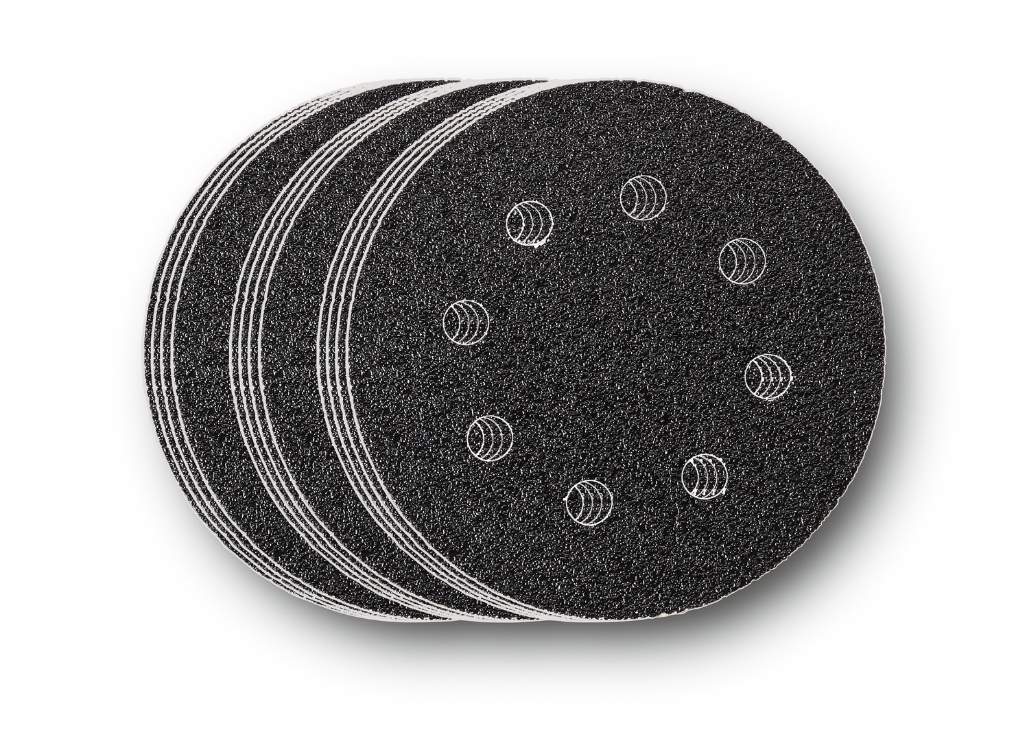 Set de feuilles abrasives zircon Ø115mm - 4x Grain 40, 60, 80 - Pack de 12 FEIN - 63717233020