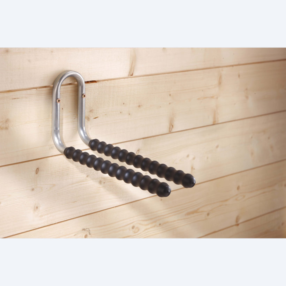 Crochet double gainé Ø 20mm longueur 300 mm  - MOTTEZ - F113G