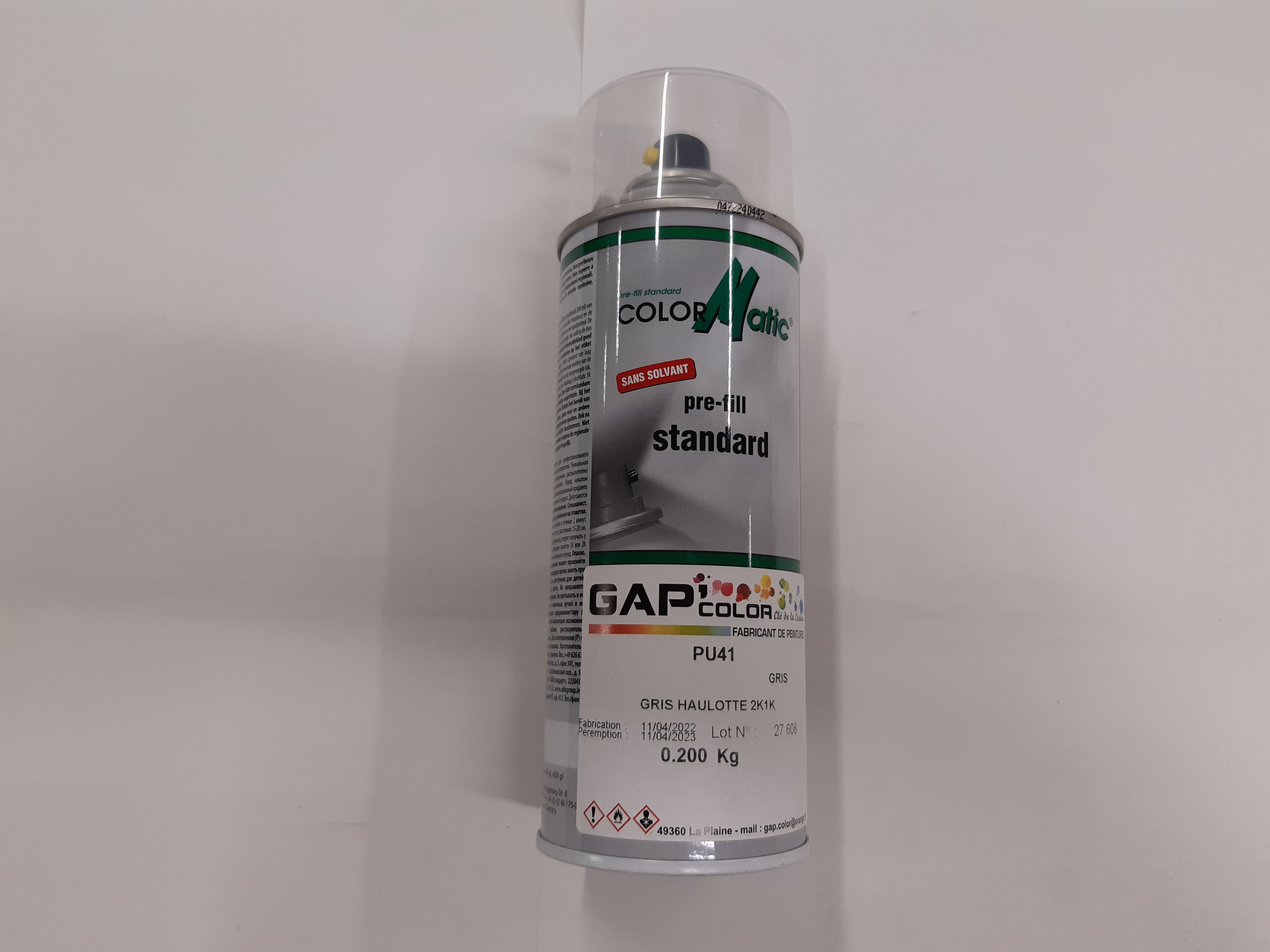 AEROSOL PU41 2K1K GRIS HAULOTTE 400ML