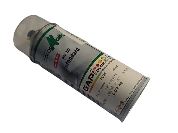 AEROSOL BOMBE JAUNE RAL 1037 400ML - 39062