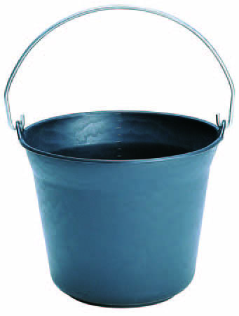 Seaux de maçon PE noir  11 l VINMER - 112103