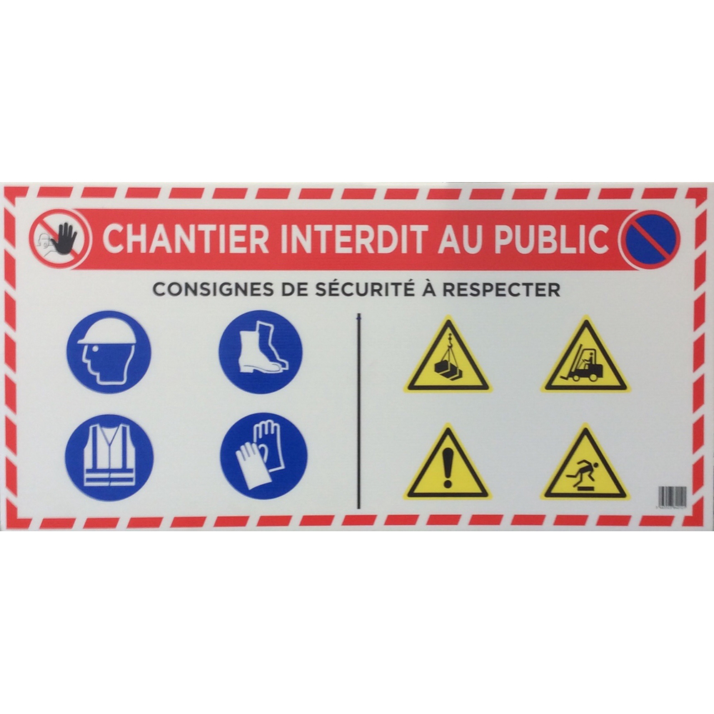 Plaque 10 panneaux en 1 PP alvéolaire 800x400 VINMER - 384012