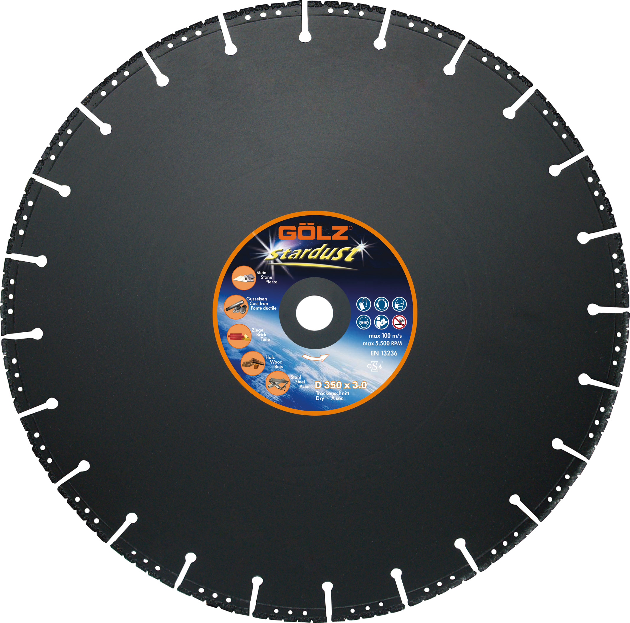 Disques Stardust Universal ø115 22,2 GOLZ - 3968020115