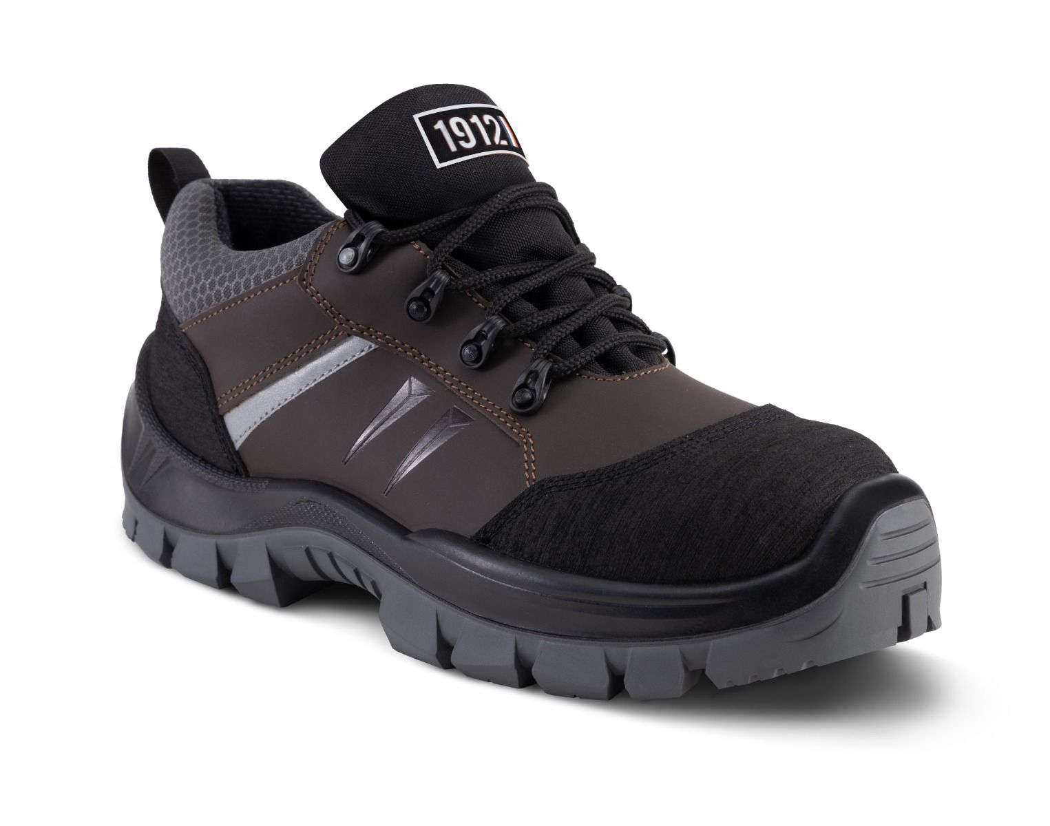 Chaussure de sécurité marron basse CUMIN GASTON MILLE  secteur BTP S3L HI CI FO LG SR- PBMA3