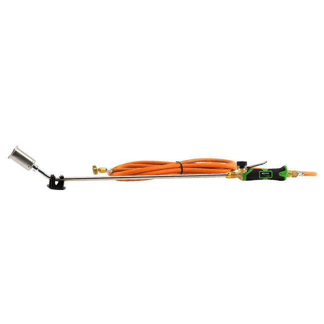 KIT DÉSHERBAGE , PUISSANCE 35 KW, TUYAU DE 4,75M, RACCORD POUR BOUTEILLE BUTANE - EXPRESS - 6503
